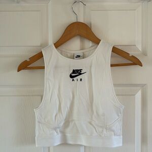 Nike Air Crop Top White